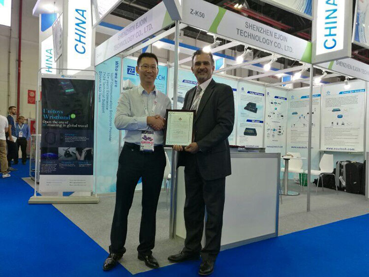 “让世界沟通更加畅通无阻”——亿优科技参展Gitex2016